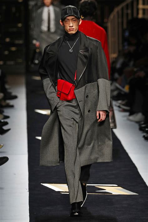 Fendi Fall 2019 Menswear Collection .